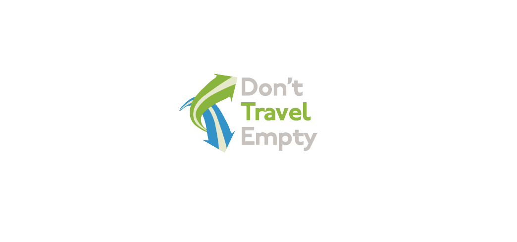 Dont travel empty logo